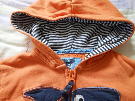 Oranžová žraloková mikinka tu 2-3 roky, tu,98