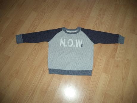 Sivá mikina/pulóver, zara, 110, zara,110