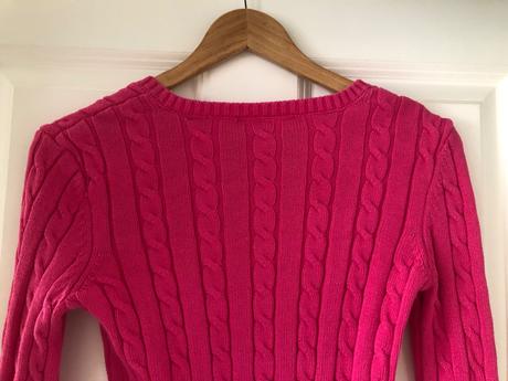 Ružový sveter retro jeans s/36, s