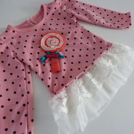 Top ružový 2-3rok, 92