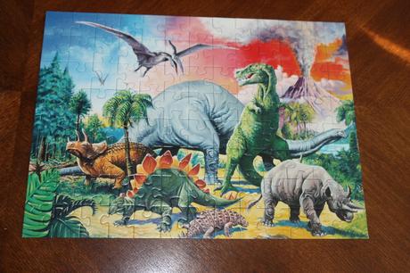 Puzzle dinosaury 100 xxl, 