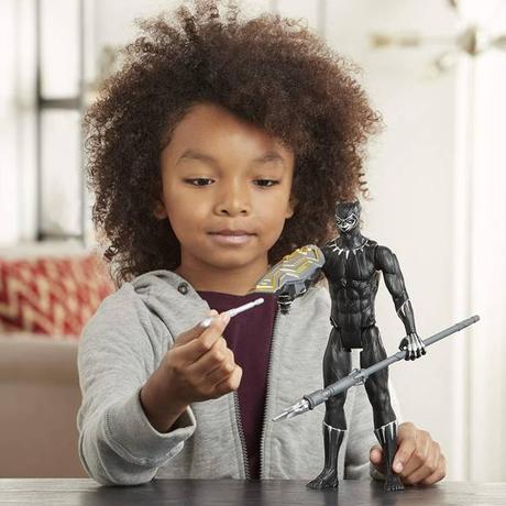 Black panter čierny 30cm figúrka s príslušenstvom,