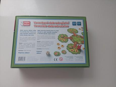 Veveričie dobrodružstvo hra pre najmenších 3-8r, 