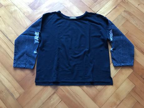 Tričko s rifľovými rukávmi, reserved,s