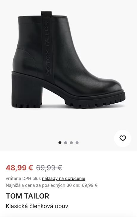 Čižmy tom tailor, tom tailor,36