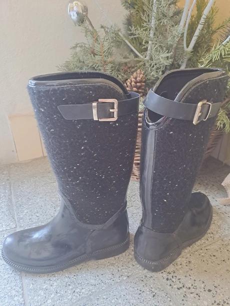 Zara pogumované, nepremokavé čižmy č. 32/33, zara,32