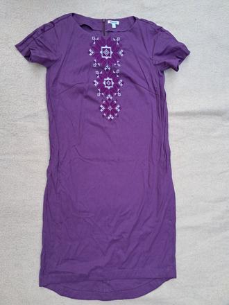 Edelvika embroidered linen dress ľanové letné šaty, s