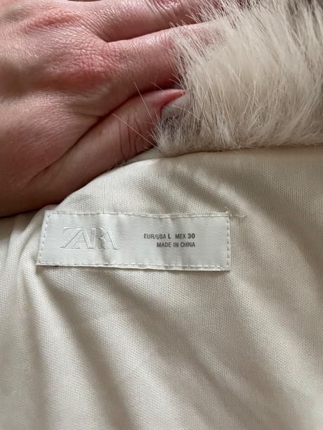 Luxusny zara kozusok, zara,40 / l