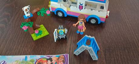 Lego friends 41333 - olívia a jej špeciálne vozidl, 