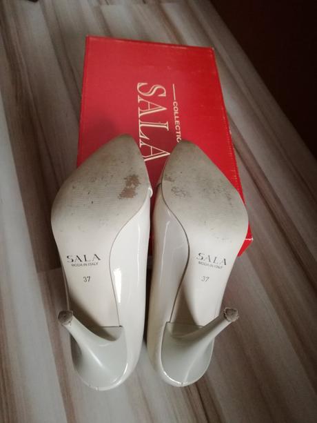 Kozene lakovane lodicky, 37