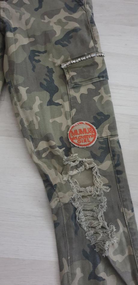 Maskáčové nohavice č.32, tally weijl,32