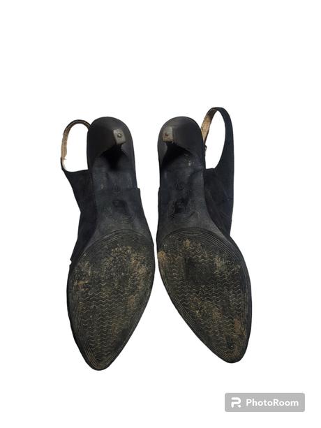 Dámske sandálky z vypracovanej kože, 40