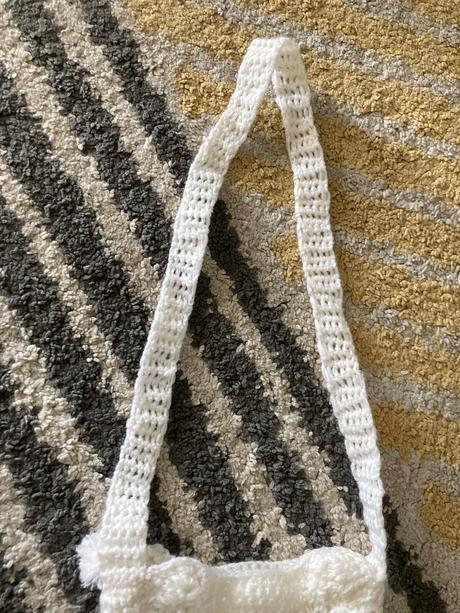 Mačičková pletená kabelka, 