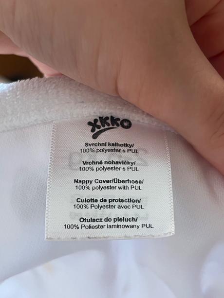 Látkové plienky xkko 4 ks, kikko/xkko,2 kg - 6 kg