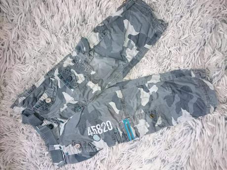 Next maskacove nohavice s opaskom, 92