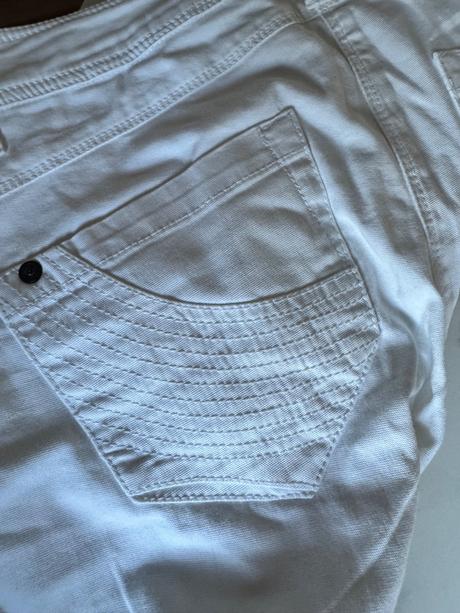 Pennyback luxusne biele jeansy xs, xs