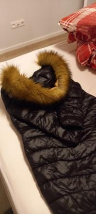 Vetrovka cierna zimna, l