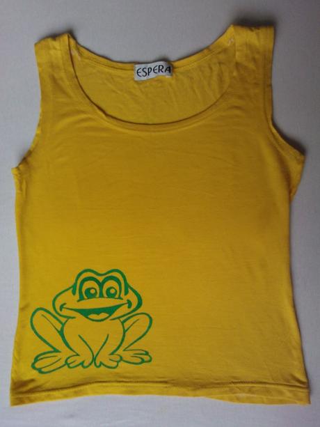 Tielko so žabkou, xs