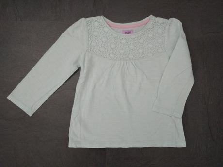 Tricko mentolove 12-18m, f&f,80