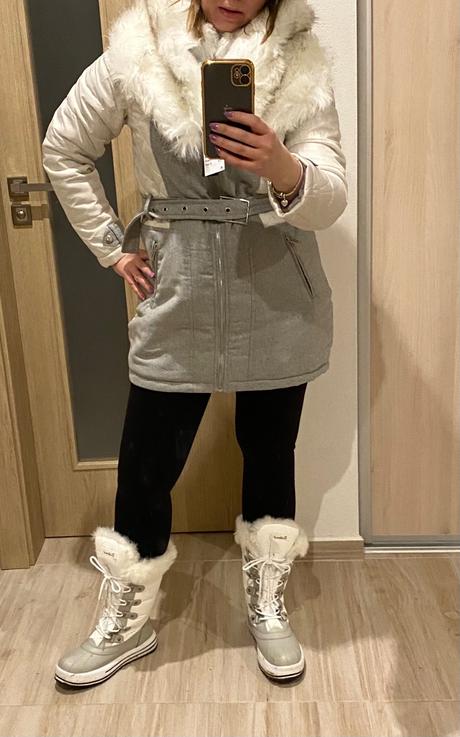 Zimný kabát, nový, gate,40 / l