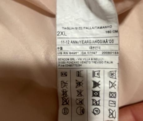 Bunda na prechod tmavomodra, benetton,146