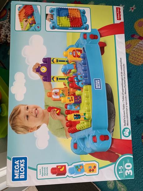 Megablocks detska stavebnica mega blocks stol, 