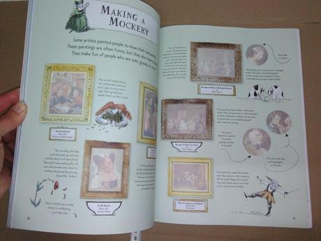 Usborne art colouring and sticker book, 