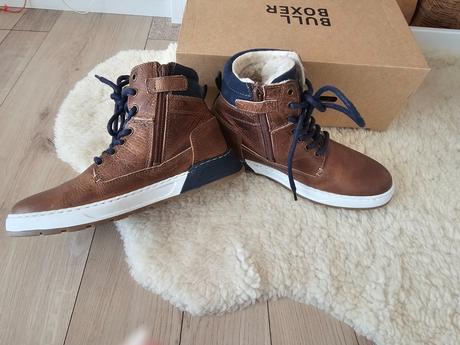 Zimné kožené topánky, 34