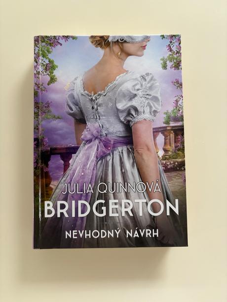 Kniha bridgerton -  nevhodny navrh, 