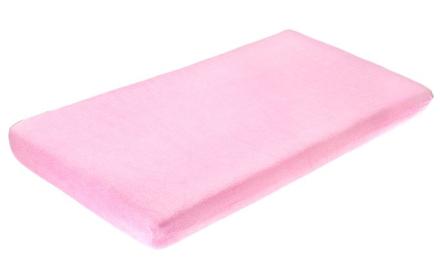 Sensillo froté plachta classic s gumkou ružová 120, šírka (cm): 60,dĺžka (cm): 120