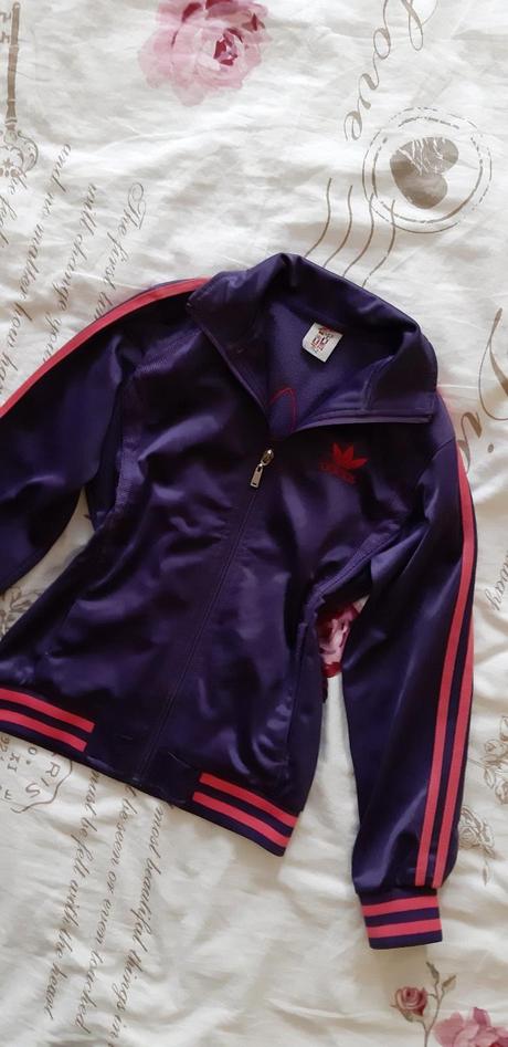Fialová mikina adidas, adidas,152