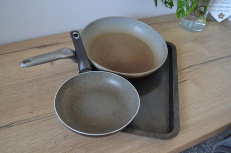 Kuchynský set, 2x panvica s kameninovým povrchom,