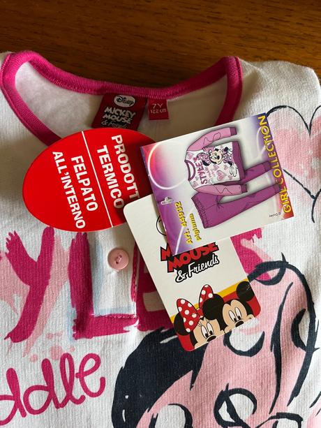 Termo pyžamko s minnie mouse - licencia italy, disney,122