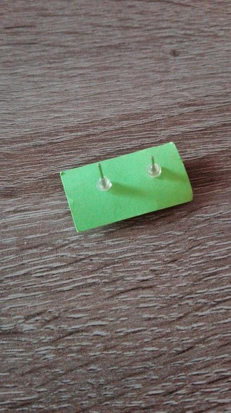 Drevené náušnice, 