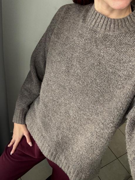 Hnedý svetrik, sinsay,m