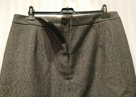 Dámska sivá sukňa so spodničkou, tu, tu,xl