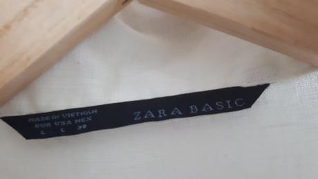 Ľanová košela zara vel m/l, zara,l