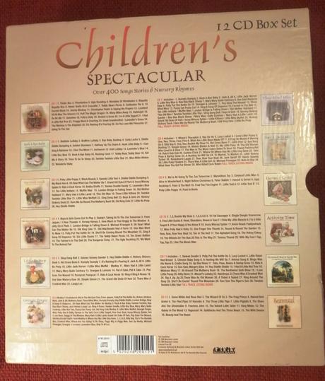 Anglické cd s rozpravkami, hudbou, 