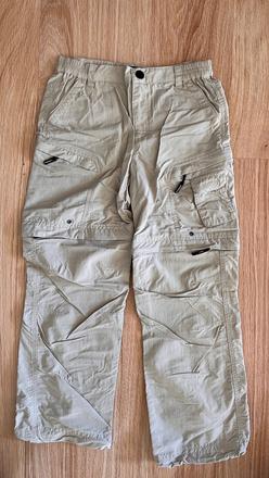 Turistické odzipsovacie nohavice č.140 zn. icepeak, 140