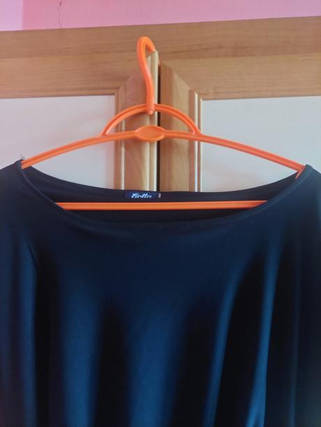 Čierne elegantné šaty, xl