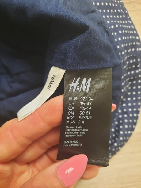 Klobúk na leto 92/104, h&m,92