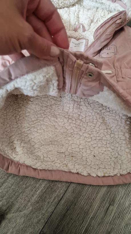 Zateplená bundička 9-12m, fox & bunny,80