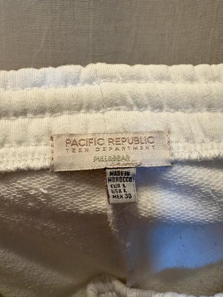 Teplakové kraťasy, pull&bear,l