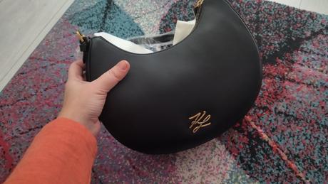 Kožená kabelka karl lagerfeld,