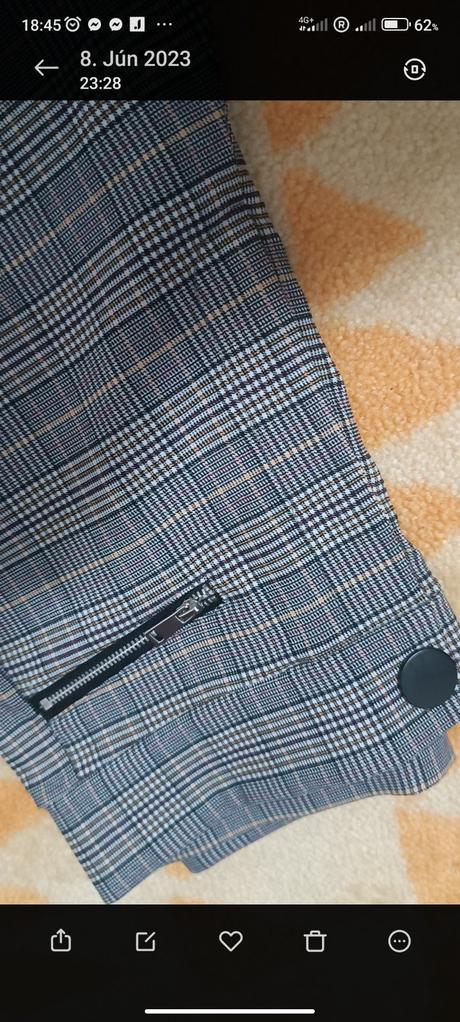 Leginove nohavice vysoky pas, zoštihlujúce, l