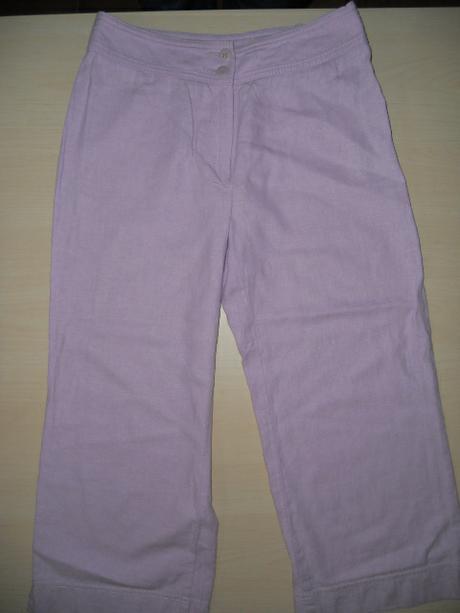 Fialové nohavice, marks & spencer,36