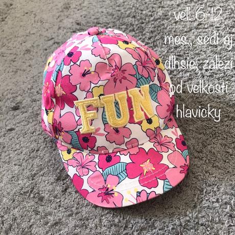 Dievčenská šiltovka 6-12 mes., 74