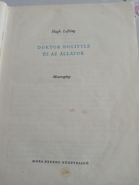 Doktor dolittle és az állatok, 