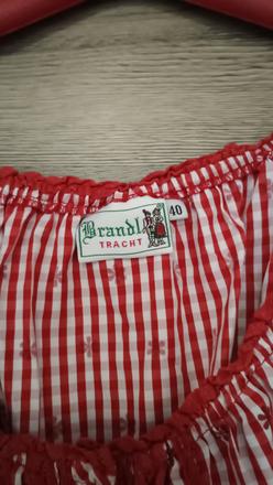 Krásna brandl tracht blúzka original, 40
