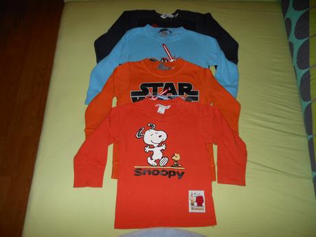 3ks tričká a 1ks mikinka h&m 86/92, h&m,92